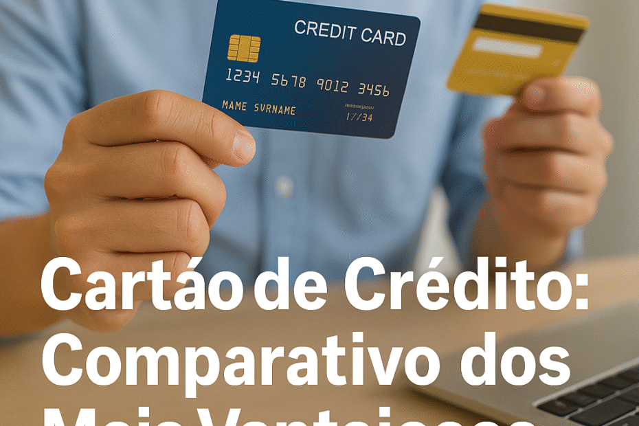 Cartão de Crédito: Comparativo dos Mais Vantajosos Hoje