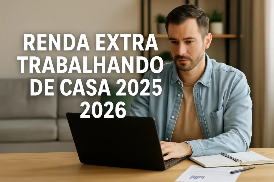 Renda extra trabalhando de casa 2025 2026